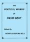 [Gutenberg 55716] • The Poetical Works of David Gray / A New and Enlarged Edition